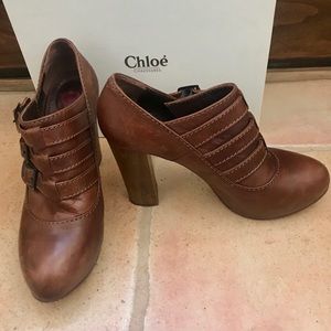 Chloe Heeled Bootie - Like New w/ Box